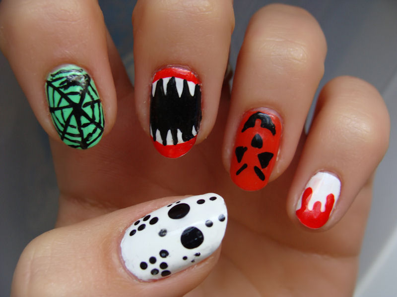 Halloween Nail Designs pictures - yve-style.com