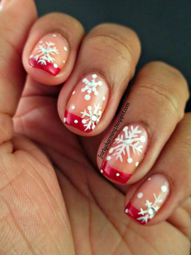 Nail designs for Christmas - yve-style.com
