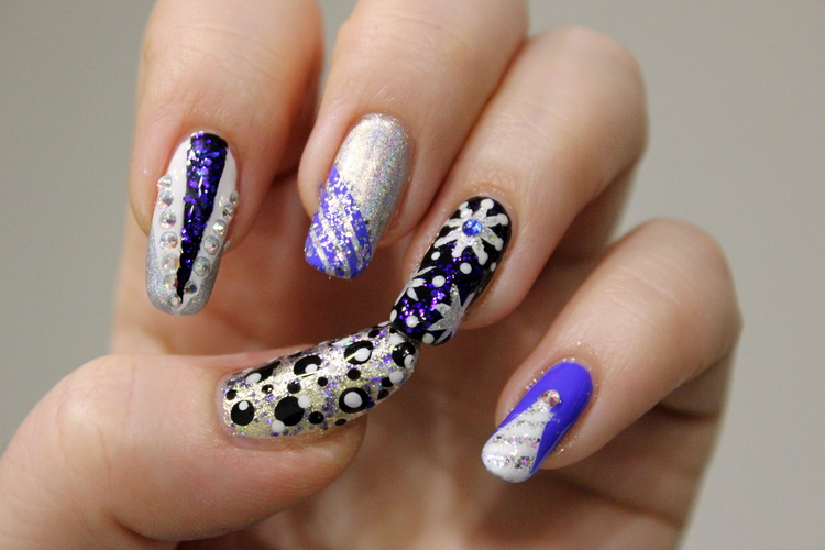 nail designs for new years