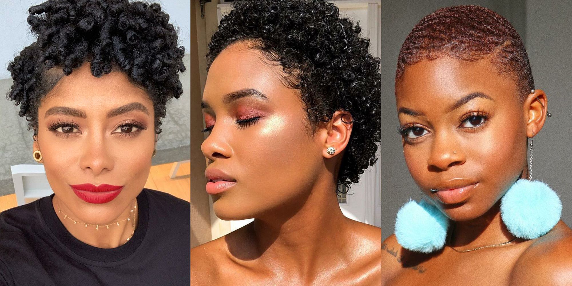 20 Short Natural Hairstyles Easy To Do Yve Style Com