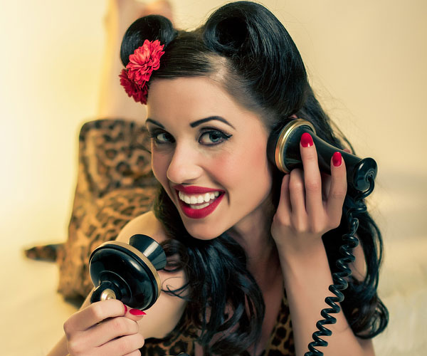 easy pin up hairstyles