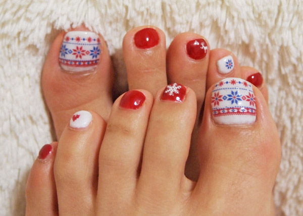toe nail art designs