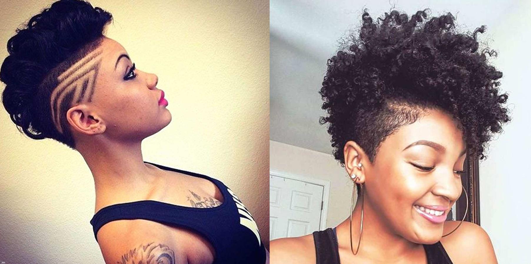 curly mohawk hairstyles for black women
