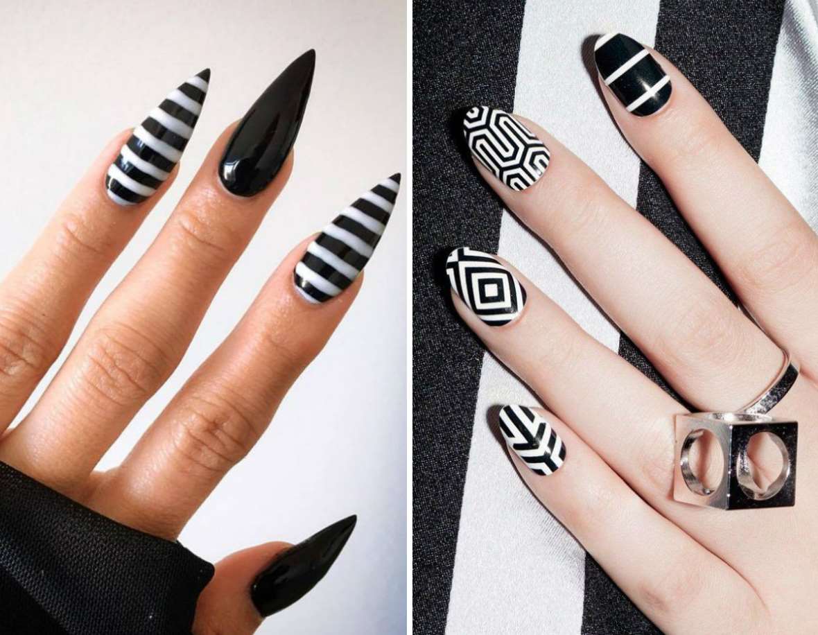 acrylic nails stiletto