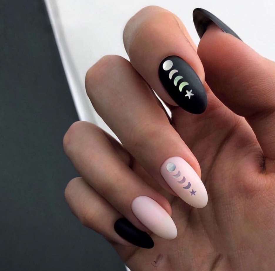 cute short acrylic nails