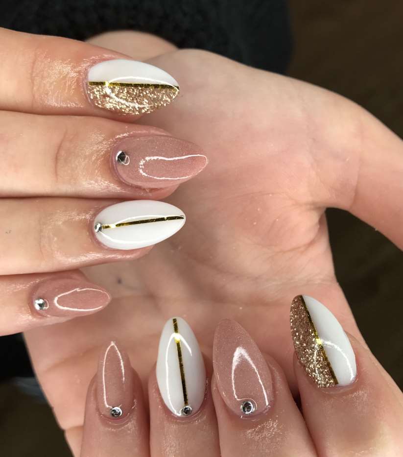 fall acrylic nails