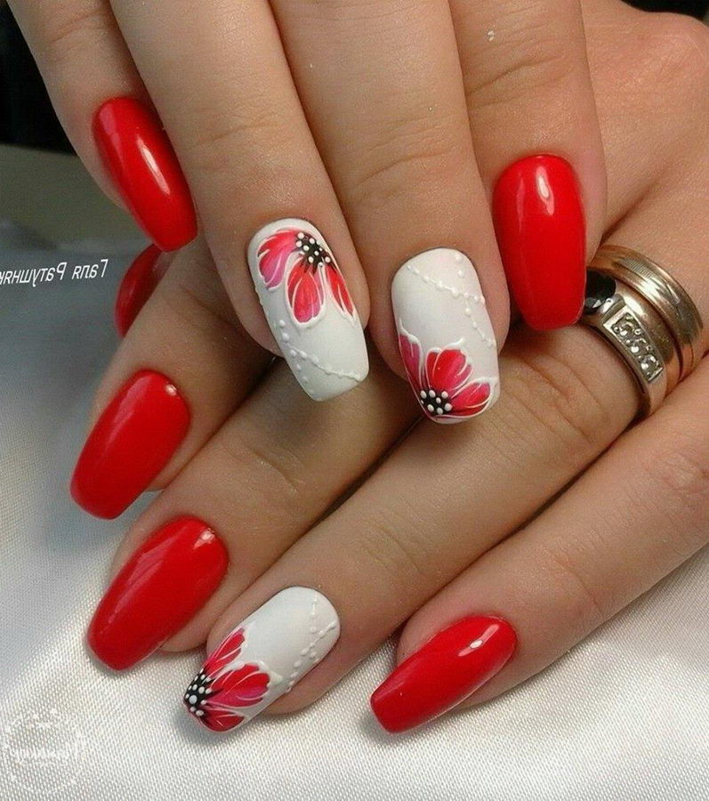77 Most Iconic Red Nails for a Supreme Look - Yve-Style.com
