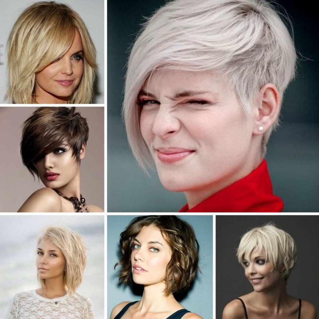 short haircuts for oval faces