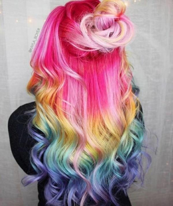 Rainbow Hair 4
