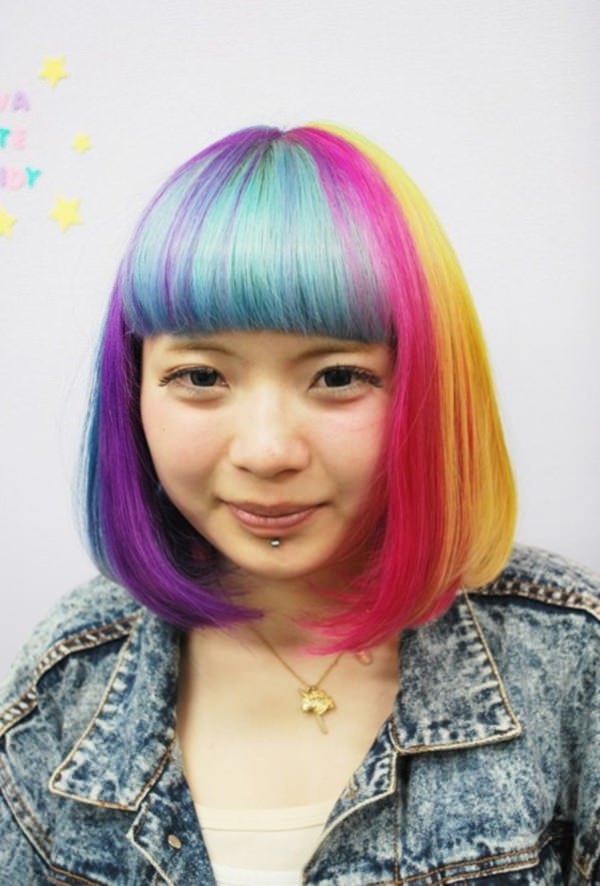 Rainbow Hair 25
