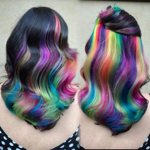 Rainbow Hair 48