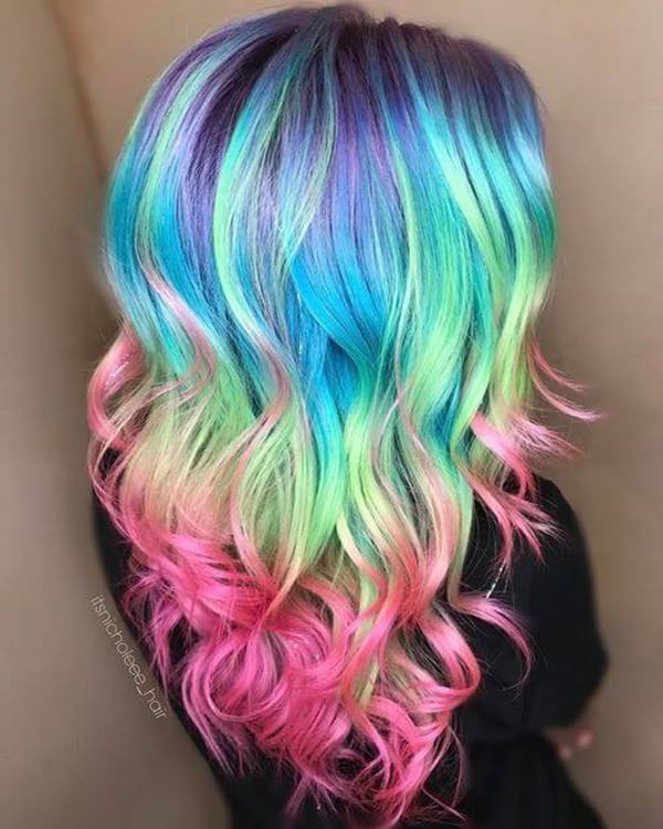 Rainbow Hair 54