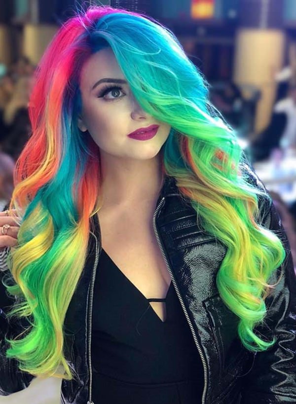 Rainbow Hair 63