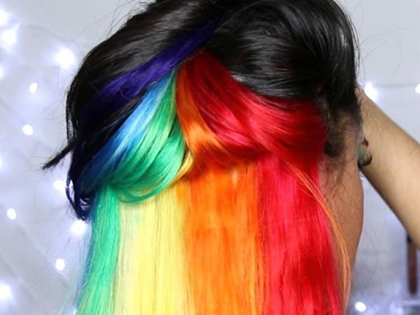 Rainbow Hair 72